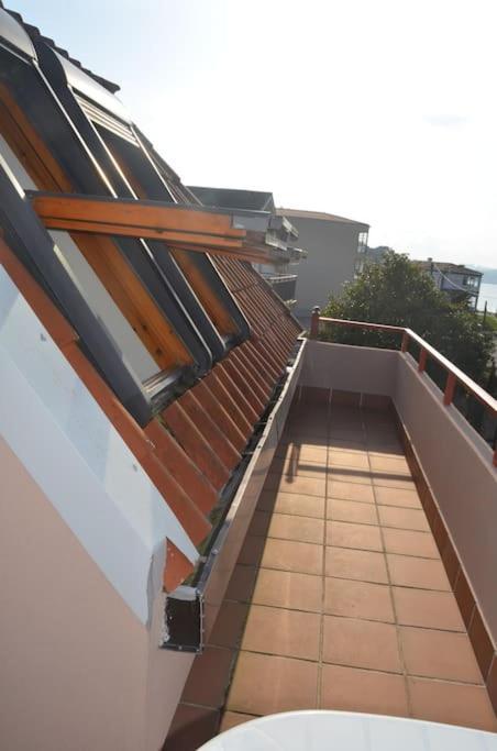 Apartmán Precioso Atico A Pie De Playa, En Mino. Exteriér fotografie